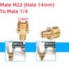 1Pcs Pipe Fitting Male Female Adapter Transitional Joints  for High Pressure Washer Torch
