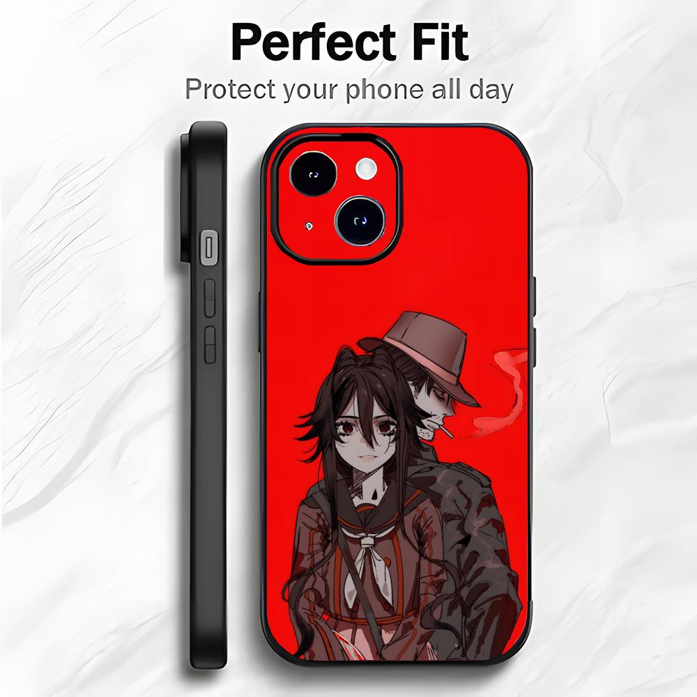 Темный японский игровой симулятор Yandere Чехол для телефона Чехол для телефона Мягкая упаковка Легкий Для iPhone17 16 15 14 13 Pro Max