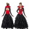 Halloween Reaper Muse Witch Demon Vampire Uniform Long Dress Red Dress Ball Party
