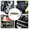Motorcycle Exhaust Spring, Stainless Muffler Spring for Exhaust Pipe, Motorcycle Modification Parts Exhaust Pipe