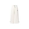 Icon Clash Wide-Leg Casual Pants Women Bottoms Light-Bone CU5980-072