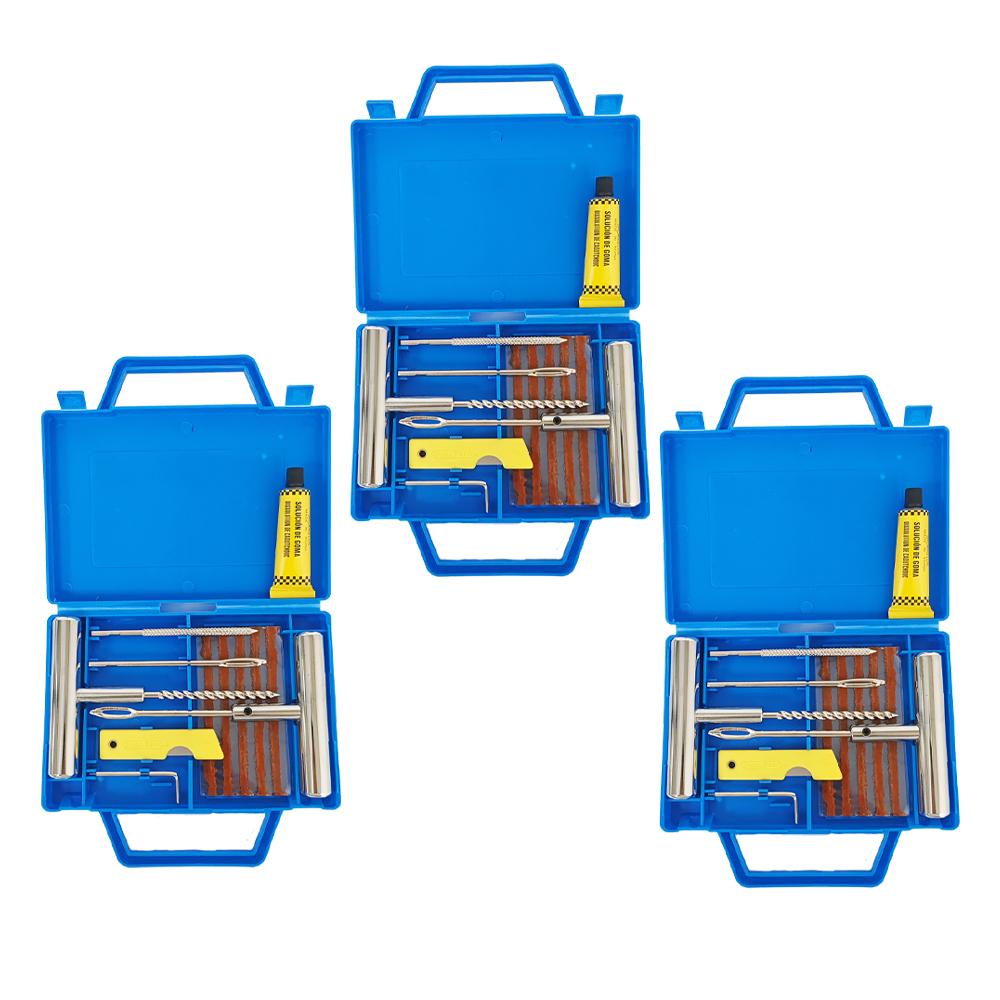 Universal Tire Repair Tool Kit Repair Tool Set for Car Motorcycle Automotive Bike Emergency Tire Repair Kit-001