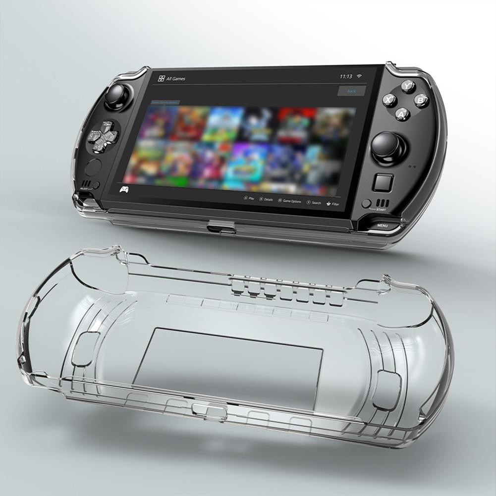 TPU Clear Case for GPD Win 4 Handheld Game Console Full Package Fit Anti-fall Skin Protective Cover For Win4 Gaming Accessories