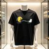 2026 Summer Casual Unisexs Highquality Tshirt Cotton Blend Funny Design Print Oneck T Shirt For Unisex Short Sleeve Male Top Tee