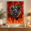 Beşiktaş FC Diamond Painting Kit 5D Full Drill DIY Diamond Mosaic Wall Art Home Decor