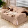 1 Set Pet Sofa Soft Comfortable Pet Bed Removable Washable Dog Nest Non-slip Cat Sleeping Cushion Pet Supplies