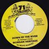 7-дюймовая пластинка MORGAN HERITAGE Down By The River none 71 Records Ямайка Регги Ска Даб Б/у