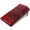 Unusual Women's Wallet Made of Genuine Leather with Snake Embossing CANPELLINI Wallet 21647 Multicolour