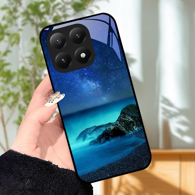 Чехол для Xiaomi 15T Pro Mi 15T 5G Защита объектива камеры Закаленное стекло Чехол для Xiaomi 15 T Pro 15TPro Ударопрочный чехол для телефона