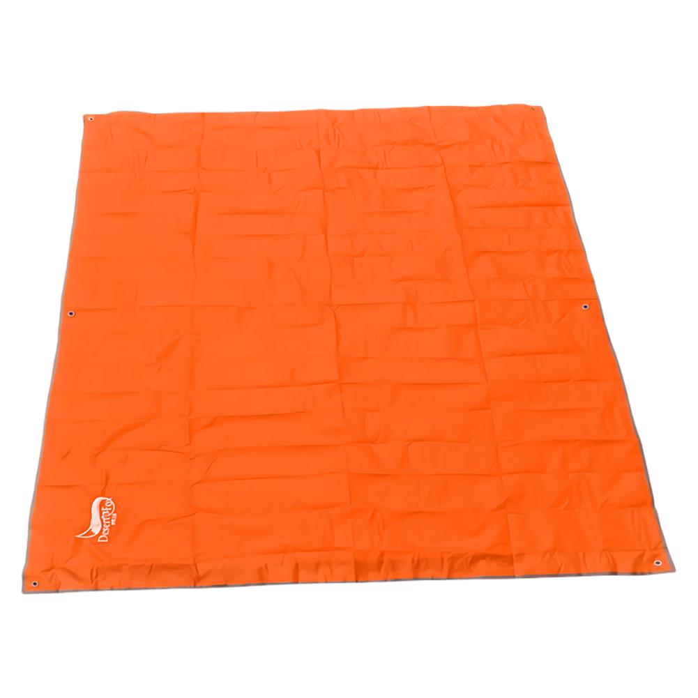 Ultralight Pocket Tent Footprints Beach Tarp Waterproof Moisture-proof Tent Floor Mat Foldable Picnic Blanket Beach Mat