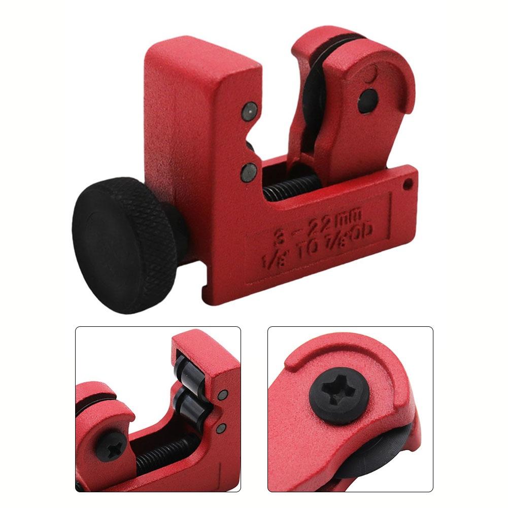 3-22mm Metal Pipe Cutter Shear Zinc Alloy Cutting 1/8-Inch To 7/8-Inch For Copper Pipe Water Pipe Air Conditioning Maintenance
