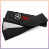 AABIF1 2Pcs Cotton Car Seat Belt Shoulder Cover Pads Guard Protector For Mercedes Benz GLE63 CLS63 GLC63 W204 W205 C63 W212 W213 E63