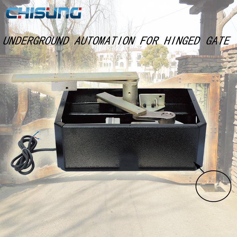 Smart Underground Electric Motor for Double Leaf Villa Courtyard Swing Doors