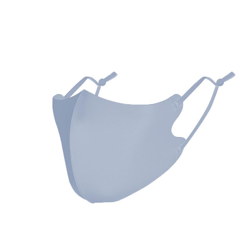 Дышащая солнцезащитная маска Ice Silk с ушными петлями и настраиваемым логотипом