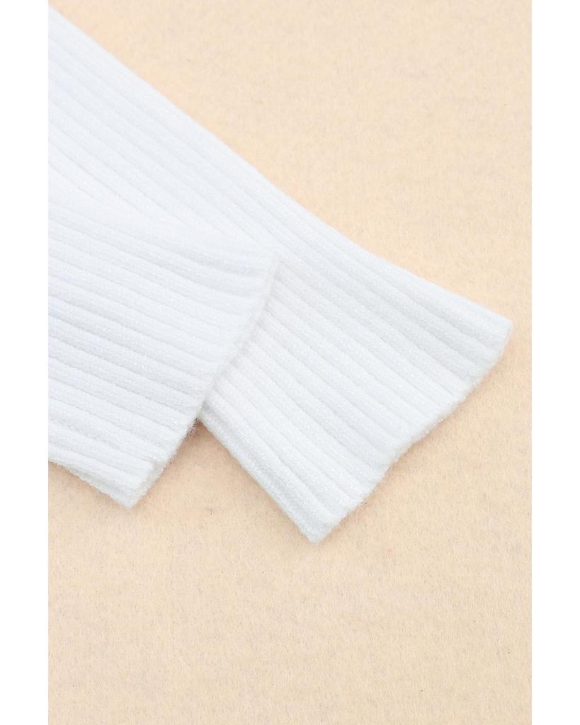 Azura Exchange Свитер с V-образным вырезом