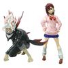18Cm Anime Dandadan Figure Ayase Momo Takakura Ken S.H.Figuarts Transformed Assembly Pvc Model Decora Toys Action Figures Gifts