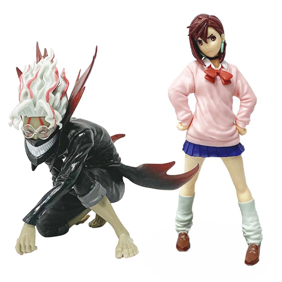 18Cm Anime Dandadan Figure Ayase Momo Takakura Ken S.H.Figuarts Transformed Assembly Pvc Model Decora Toys Action Figures Gifts