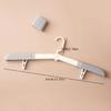1PC Travel Portable Clothes Hanger Space Save Folding Plastic Clothes Rack Pants Socks Hook Multi-function Wardrobe Organizer