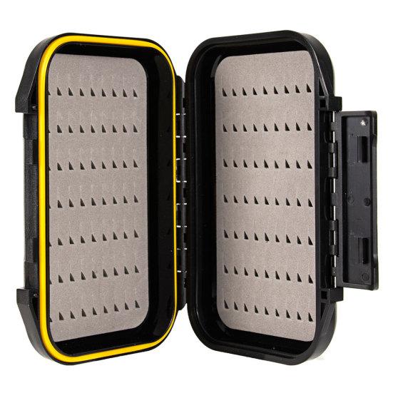 MUQZI Sports Accessory Portable Waterproof Fly Fishing Lure Bait Trout Flies Plastic Storage Box Case