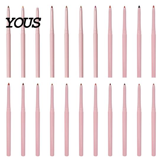 Daily Makeup Lip Liner Retractable for Women, Long Lasting Waterproof Pencil, Pencil Essential Tools Precise Shaping & Filling Precision