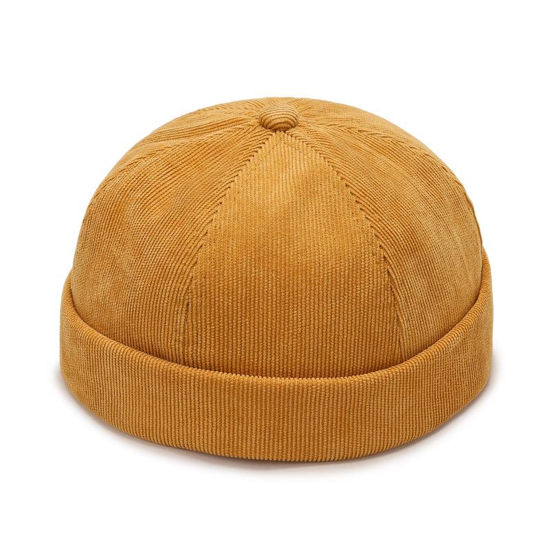Летняя винтажная хлопковая без полей шапка-бини с рисунком черепа портативная хип-хоп шапка мужская женская шапка докера однотонная шапка-колпак 2023