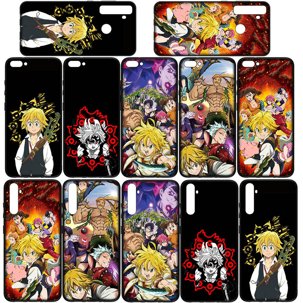 Чехол для iPhone 17 16 15 Xiaomi Poco F8 F7 X7 X6 M8 C85 C75 C71 Redmi Note 14 13 12 11 Pro Max A3 14C 13C 15C Комиксы Семь смертных грехов Мелиодас Чехол