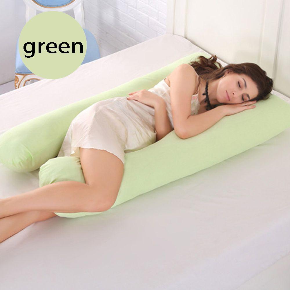 Cotton U-type Pregnant Sleeping Support U-Shape Pillows Pillow Cover Pillow Case