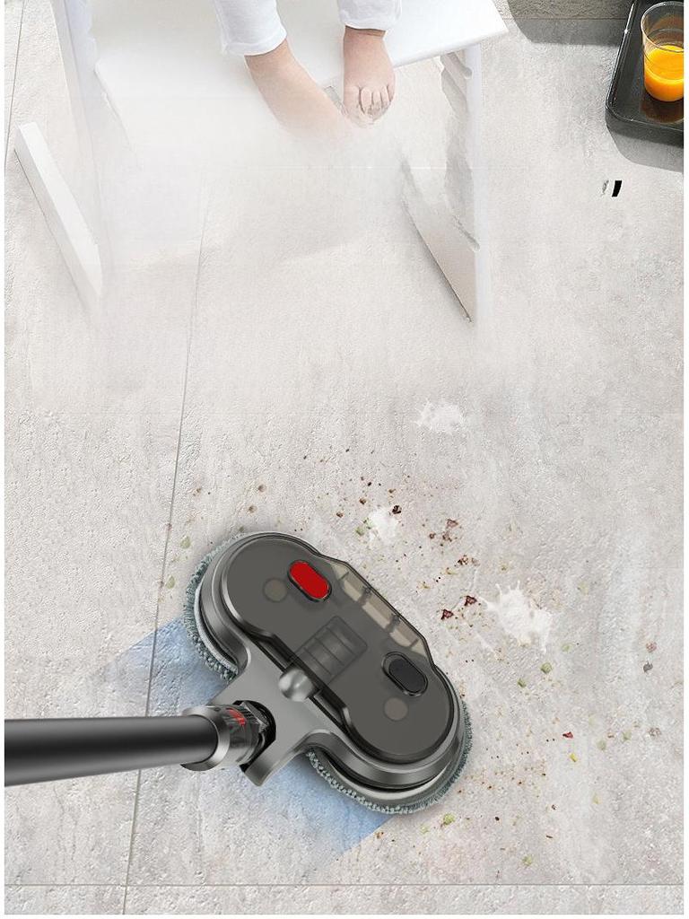 Dyson-Compatible Electric Wet Mop Head for Vacuuming and Mopping