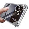 Shockproof Transparent Cases for Xiaomi Poco C65 Air Buffer Anti Drop Phone Bumper Poxo C55 C51 C50 C40 C41 C30 C3 Back Cover