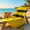 Borussia Dortmund Customize Text Beach Towel Soft Durable Quick-Dry Portable for SwimmingBeachCamping Travel Beach AccessoriesGym