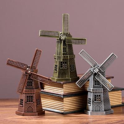 Большая модель ветряной мельницы, длительный винтажный стиль, широко применяемый