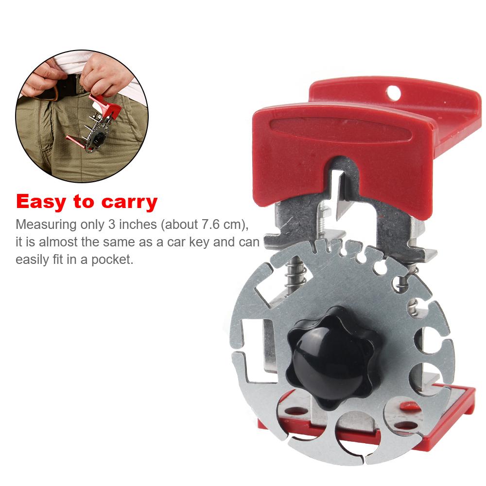 Портативные лезвия для снятия изоляции Инструменты электрика Нож для резки проводов Ручной инструмент для быстрой зачистки кабеля Регулируемая глубина зачистки