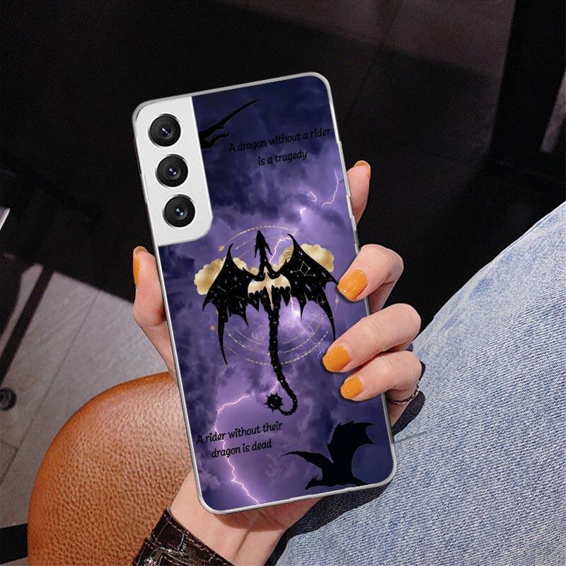 Чехол для телефона F-Fourth W-Wing Dragon для Samsung Galaxy S26 S25 Edge S23 S24 Ultra S22 Plus S21 S20 FE Уникальный чехол Мягкий Coque Gala