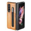 Тонкий легкий кожаный складной чехол Funda для Samsung Z Fold4 5g Fold 4 Fold3 Fold 3 Нескользящий чехол для Samsung Z Fold4