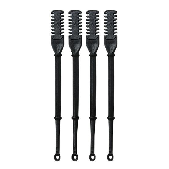 4 шт., триммер для волос в носу, двухсторонние лезвия, инструмент для удаления волос в ноздрях, вращающаяся машинка для стрижки волос в носу для мужчин и женщин, ручная машинка для стрижки волос в носу