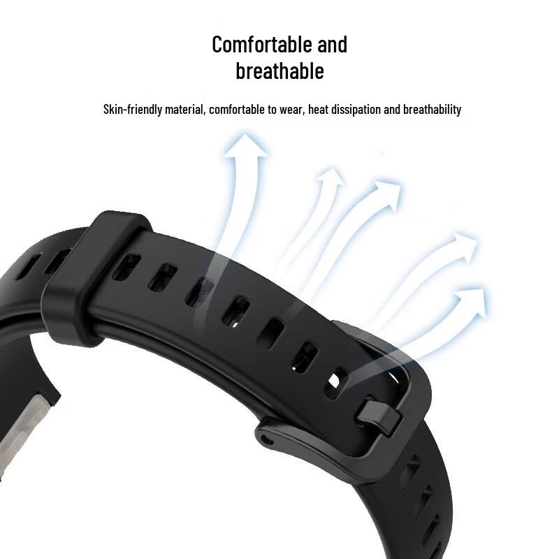 Силиконовый сменный ремешок для Huawei Band 7 / NFC