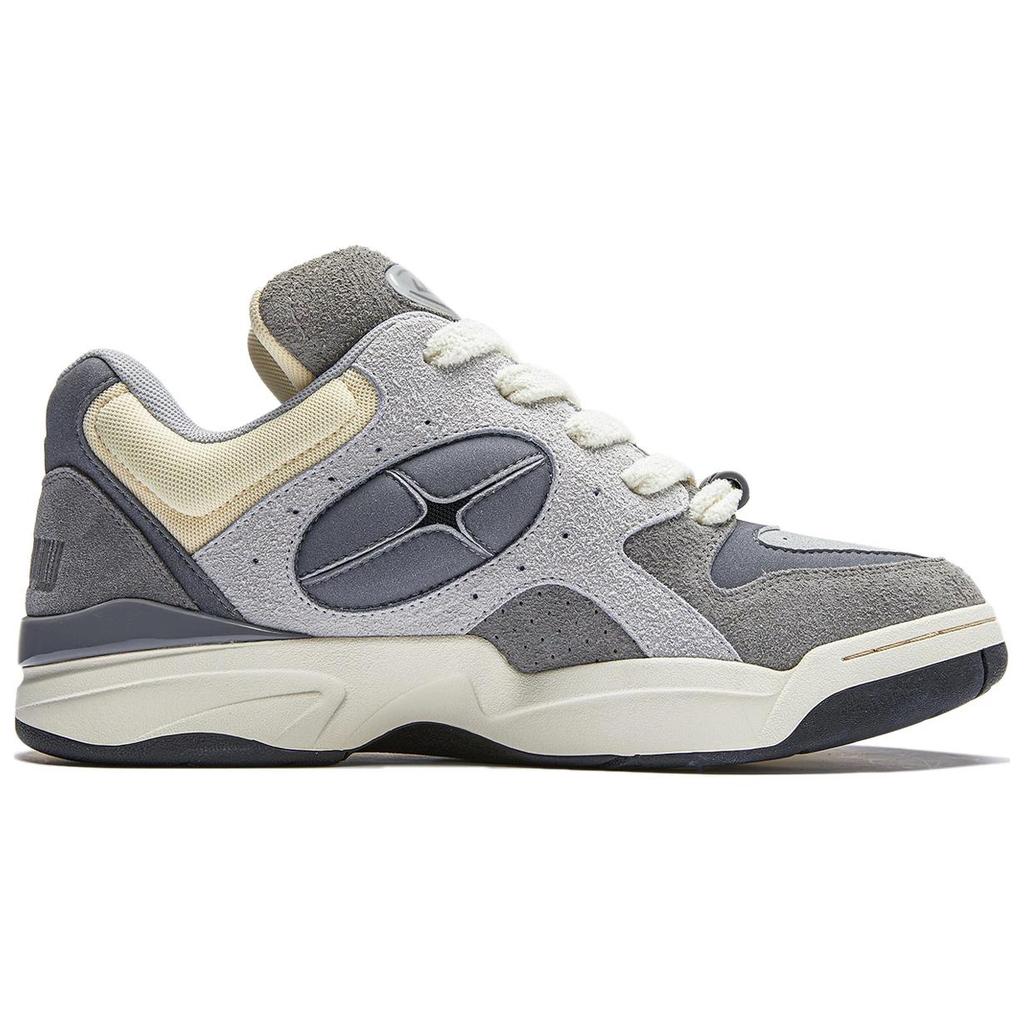 Удобная нескользящая повседневная обувь Li Ning Shooting Star, серая, унисекс, AZGU025-2