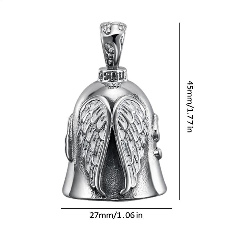 Riding Bell Angel Biker Riding Bell Portable Motorcycle Accessories For Biker Riders Motorcycle Bicycle Valentine Gift