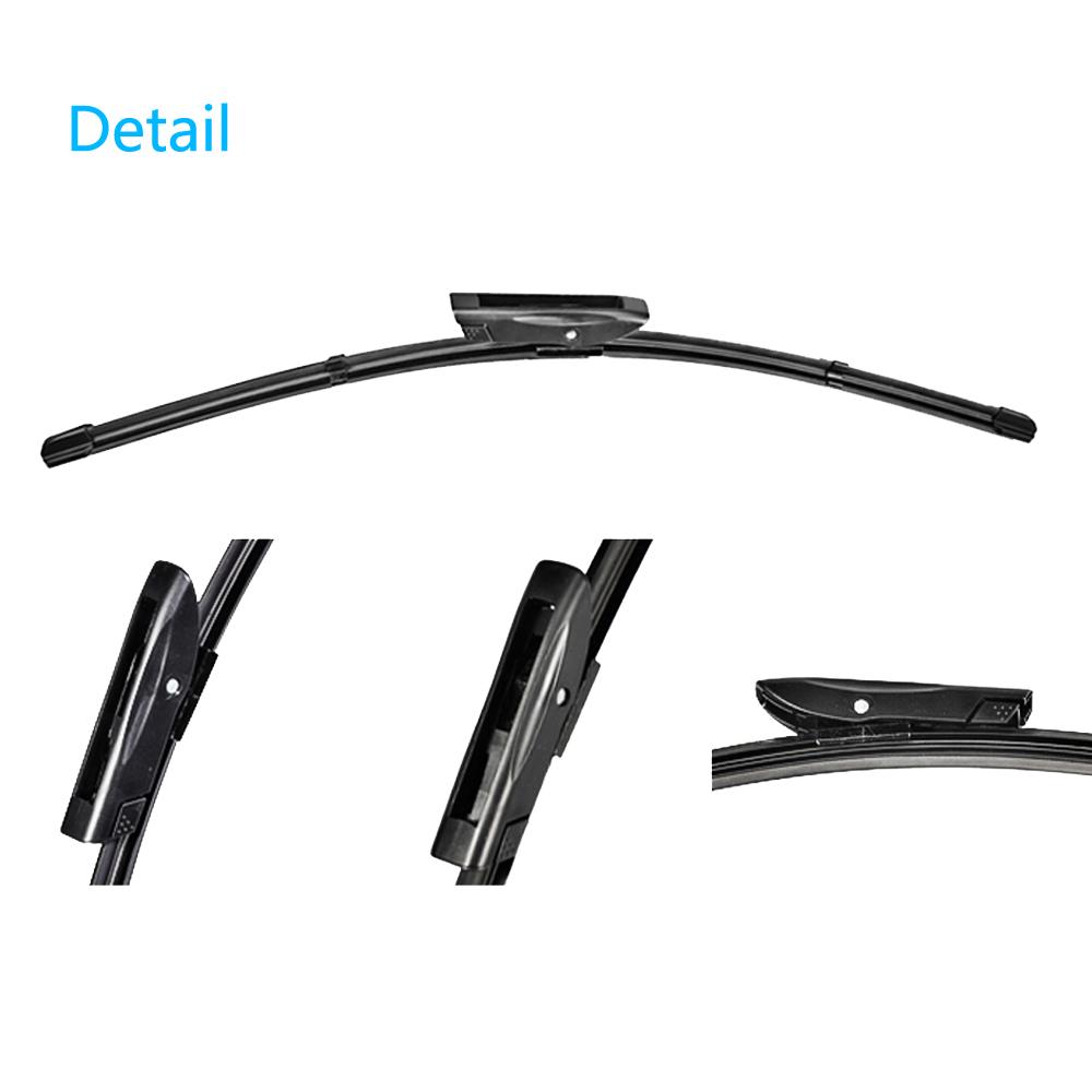 For FIAT FIORINO 2007-2023 Double Rubble Car Wiper Accessories Auto Parts Cleaning Windshield Windscreen Frameless