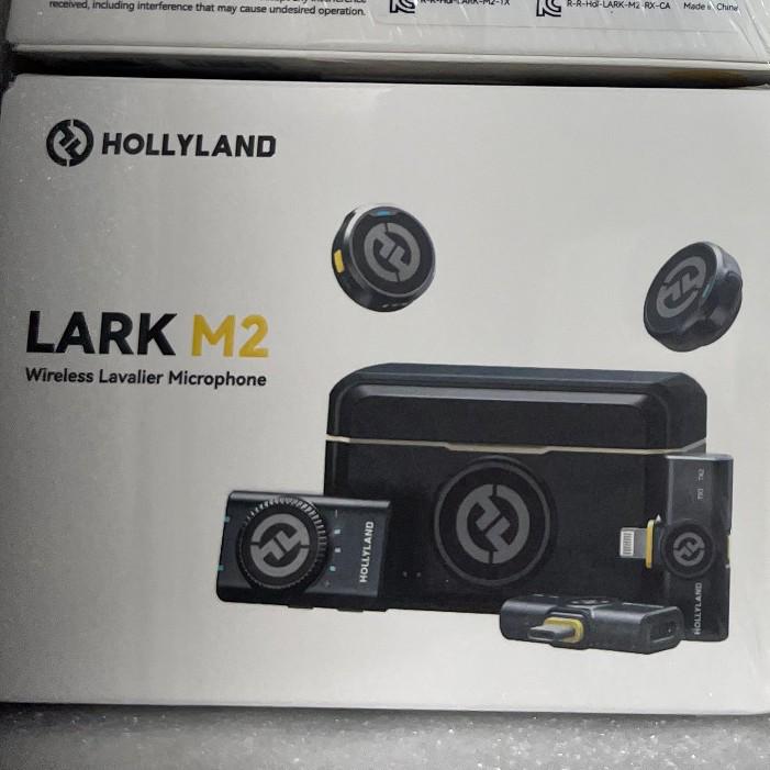 Беспроводной петличный микрофон и аудиорегистратор Hollyland Lark M2 (Модель 2026 года)
