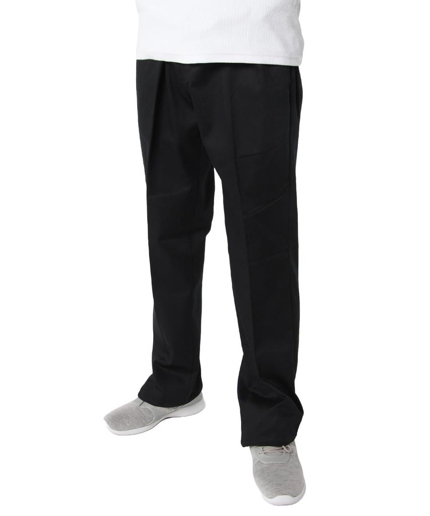 Dickies Men's TC Stretch Slim Long Pants, 24874, Black, Size 36