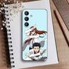 G-Rintaro V-Okabe STEINS GATE Чехол для телефона Samsung Galaxy A73,21,22,32,71,53,52,51,80,5G Мягкий черный чехол