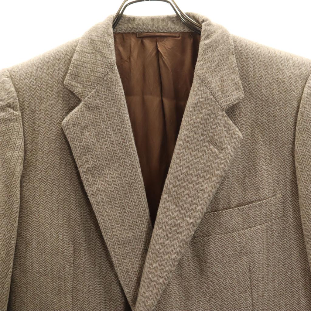 Belvest 80-е 90-е Сделано в Италии Винтажный костюм-тройка в елочку Мужской б/у