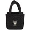 Marimo Craft Sanrio Monotone Series Kuromi Tote Bag W250 X H250 X D120mm SRTZ-248