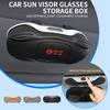Car Glasses Case Sunglasses Storage Box Auto Interior Accessories For Volkswagen VW Golf 4 6 7 GTI Tiguan B5 B6 B7 CC Jetta MK5 Iuj2