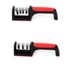 3/4-Stage Knife Sharpener Stainless Scissors Sharper Multifunctional 4in1 Type Kitchen Quick Sharpening Tool with Plastic Handle