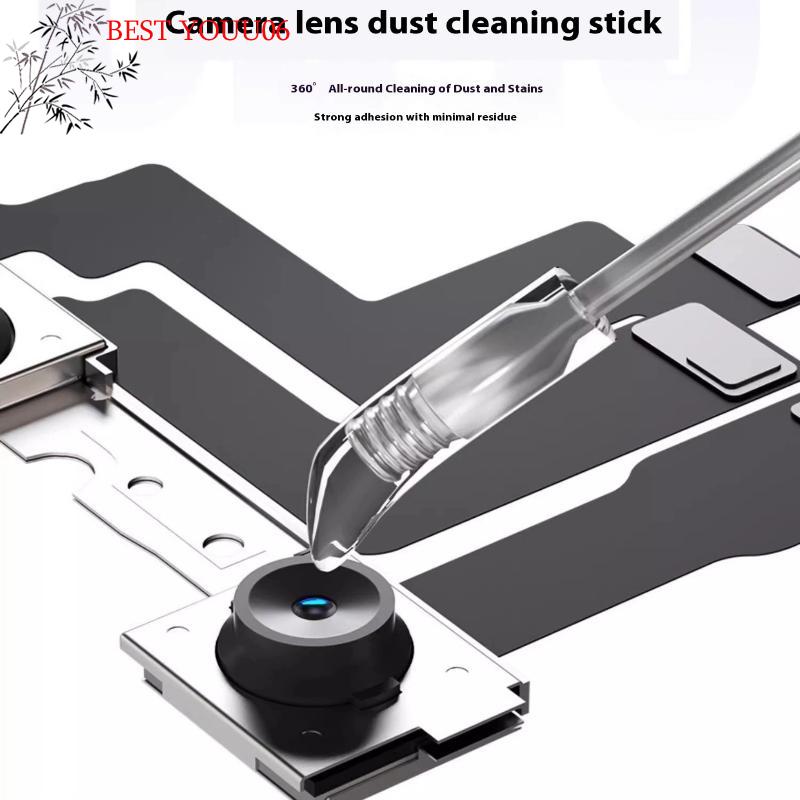 (YOUU06)24/48Pcs Camera Portable Lens Cleaner Resin Synthetic Stick Dust Fingerprint Removal For Phone Lens Screen Cleaning Tool