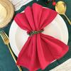 6pcs Cotton Cloth Napkins Summer Dinner Table Napkins Cloth Washable 16"×16"For Wedding Baby Bridal Shower Birthday Garden Party