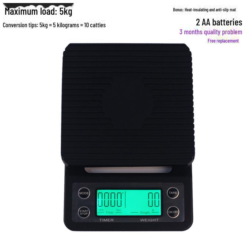 Кофейные весы V60 Precision с таймером — точность 0,1 г для заваренного вручную кофе одного сорта