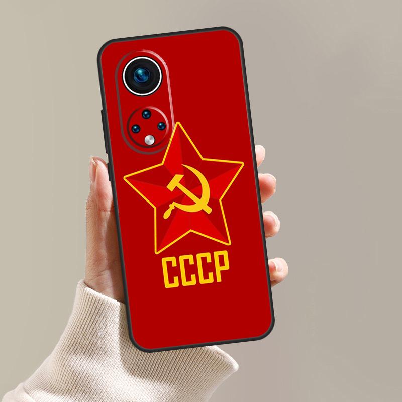 CCCP Soviet Union Russia Case Cover For Honor X8a X9a X7a X6a X7 X8 X9 50 70 90 Lite Honor 8X 9X Magic 5 Lite Pro